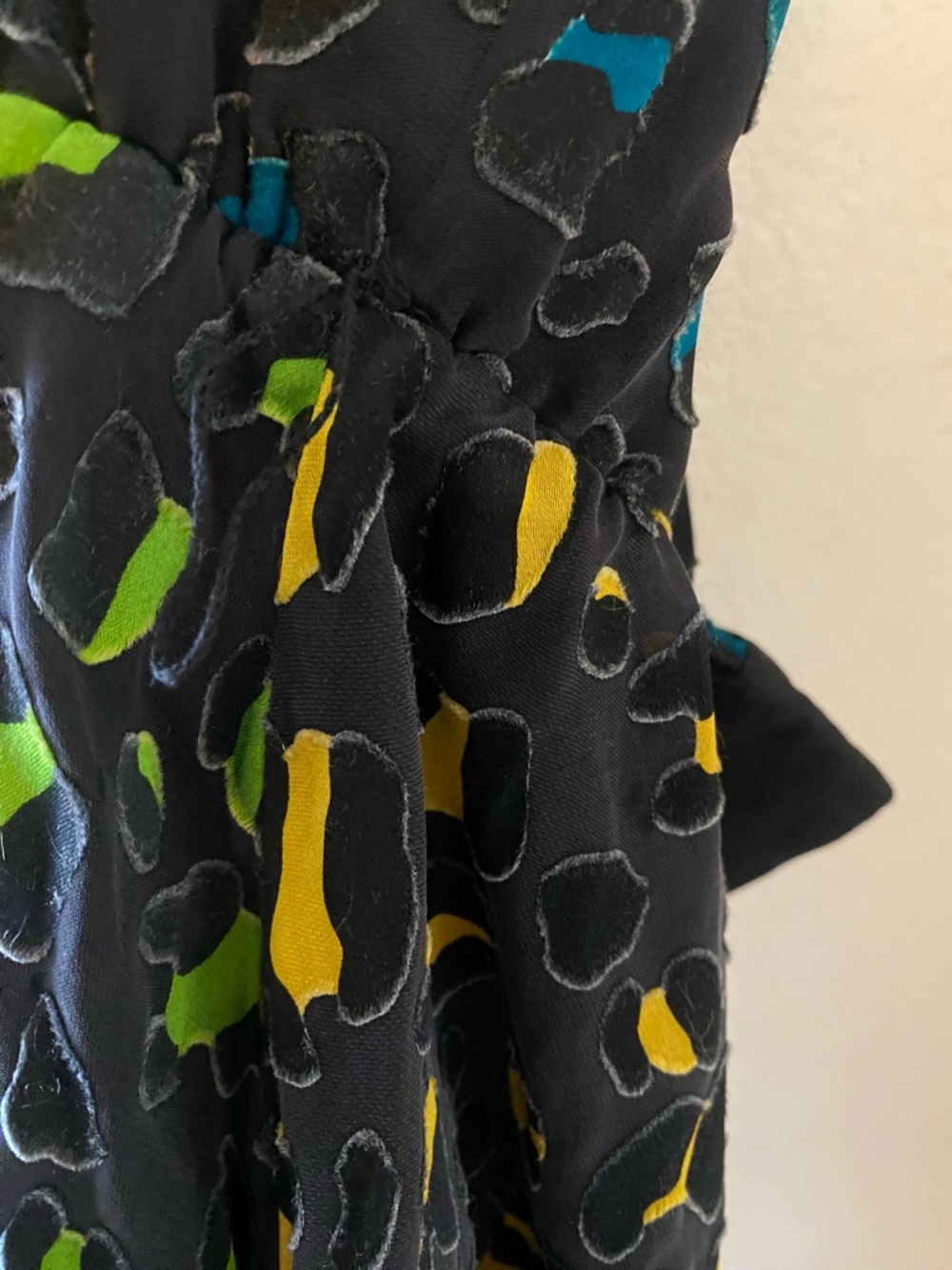 Alice + Olivia Black & Multi-Colored Mini Dress - Picture 6 of 7